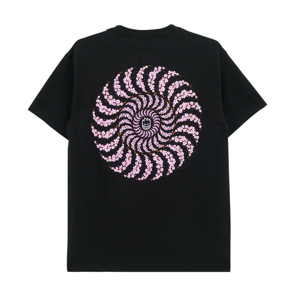 SPITFIRE T-SHIRT スピットファイヤー Tシャツ YUTO HORIGOME CHERRY BLOSSOM CLASSIC BLACK スケートボード スケボー 