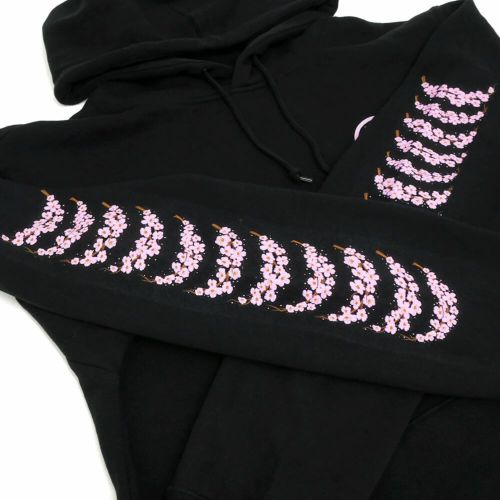 SPITFIRE HOOD スピットファイヤー パーカー YUTO HORIGOME CHERRY BLOSSOM CLASSIC BLACK スケートボード スケボー 4