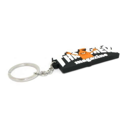 THRASHER KEYHOLDER スラッシャー キーホルダー THRASHER x TOY MACHINE 3" KEYCHAIN（US企画） スケートボード スケボー　1