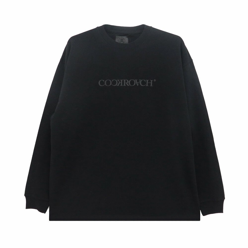 COCKROACH LONG SLEEVE コックローチ ロングスリーブTシャツ THICK WEIGHT OG LOGO BLACK スケートボード スケボー 