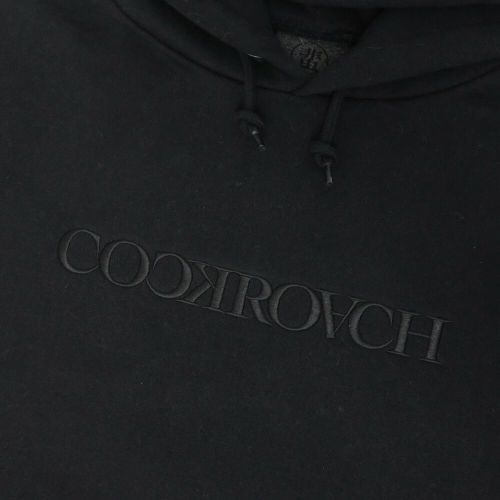 COCKROACH HOOD コックローチ パーカー THICK WEIGHT OG LOGO STITCH BLACK スケートボード スケボー 1
