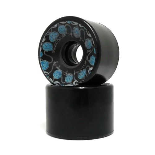 STRUSH WHEEL ストラッシュ ソフトウィール（クルーザー） SHINGO OGURA DANCE（85A）黒 64mm スケートボード スケボー　1