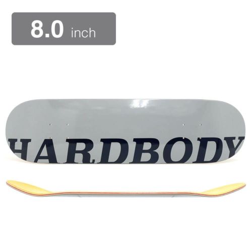 HARDBODY DECK ハードボディ デッキ TEAM CLASSIC LOGO NY NAVY/GREY 8.0 スケートボード スケボー