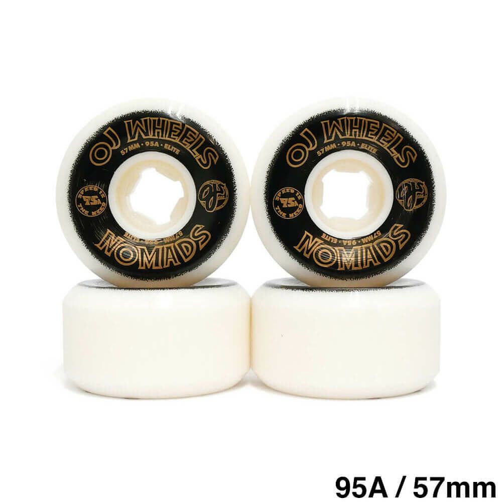 OJ WHEEL オージェー ウィール ELITE NOMADS 95A 57mm スケートボード スケボー