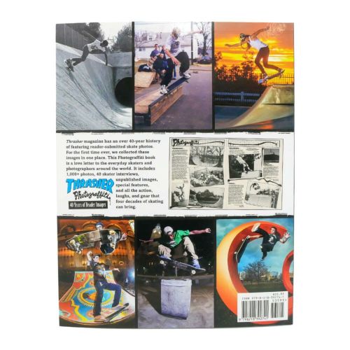 THRASHER MAGAZINE スラッシャー 写真集 PHOTOGRAFFITI COFFEE TABLE BOOK スケートボード スケボー 01