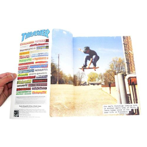 THRASHER MAGAZINE スラッシャー 写真集 PHOTOGRAFFITI COFFEE TABLE BOOK スケートボード スケボー03