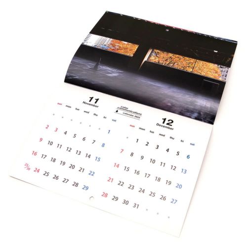 COLOR COMMUNICATIONS CALENDAR カラーコミュニケーションズ カレンダー2025 スケートボード スケボー 08