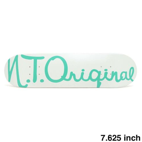 N.T.ORIGINAL DECK エヌティーオリジナル デッキ TEAM LOGO GLOW IN THE DARK 7.625 スケートボード スケボー