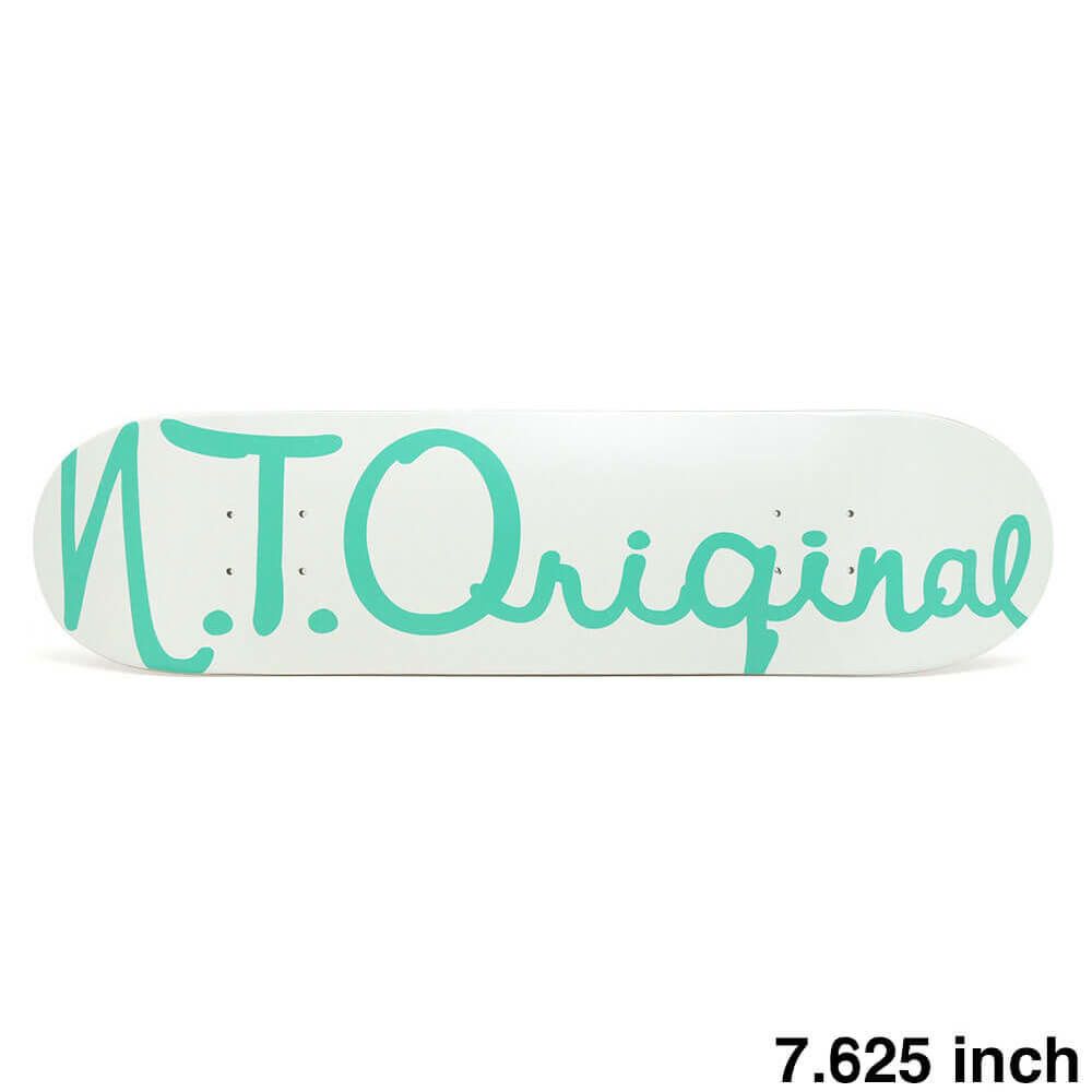 N.T.ORIGINAL DECK エヌティーオリジナル デッキ TEAM LOGO GLOW IN THE DARK 7.625 スケートボード スケボー