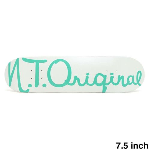 N.T.ORIGINAL DECK エヌティーオリジナル デッキ TEAM LOGO GLOW IN THE DARK 7.5 スケートボード スケボー