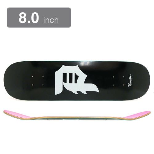 PRIMITIVE DECK プリミティブ デッキ TEAM DIRTY P BLACK GRAY 8.0 スケートボード スケボー