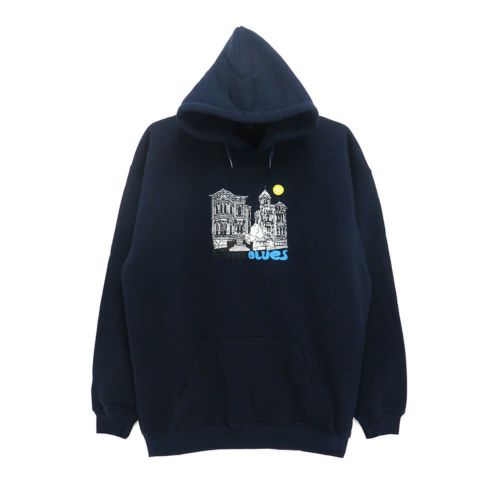 MAGENTA HOOD マゼンタ パーカー HILL STREET BLUES NAVY スケートボード スケボー 