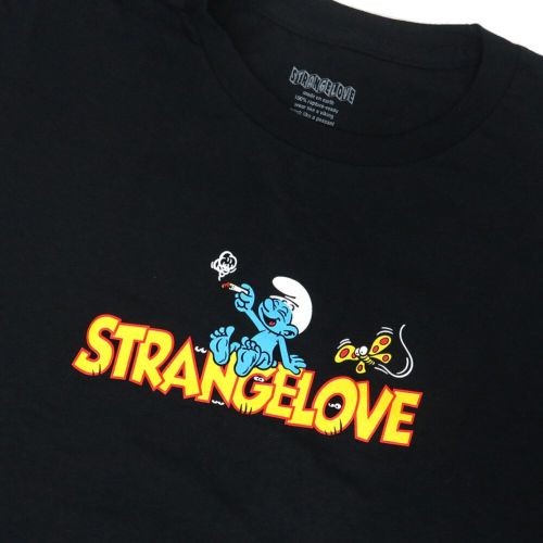 STRANGE LOVE T-SHIRT ストレンジラブ Tシャツ BLUE MOON BLACK スケートボード スケボー 1