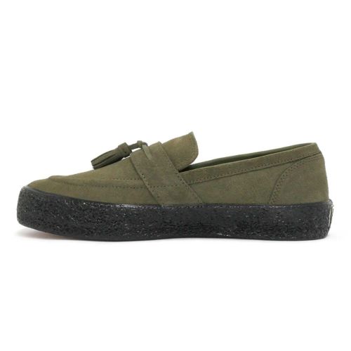 LAST RESORT AB SHOES ラストリゾートエービー シューズ スニーカー VM005 SUEDE LO（BLACK LABEL） NEW OLIVE/BLACK スケートボード スケボー 5