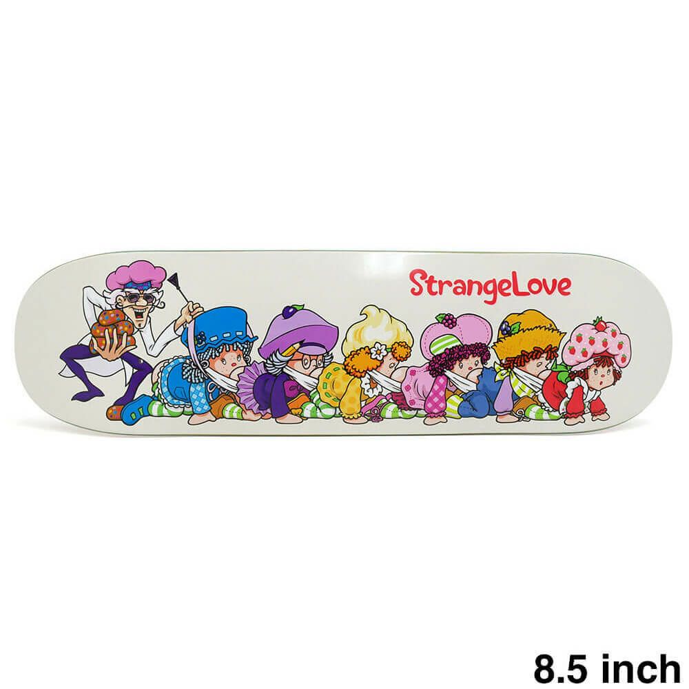 STRANGE LOVE DECK ストレンジラブ デッキ TEAM FRUITCAKE CATERPILLAR 8.5 スケートボード スケボー