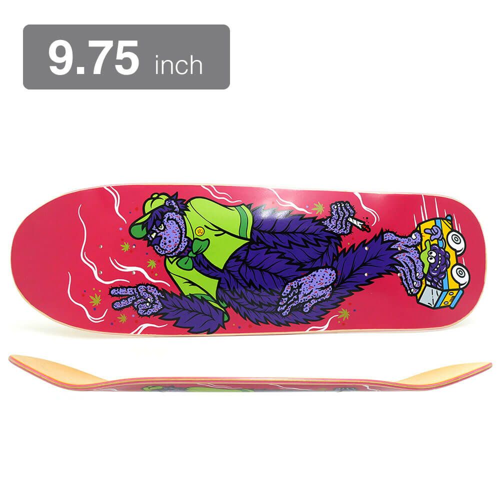 STRANGE LOVE DECK ストレンジラブ デッキ TEAM GRAPE APE 9.75 スケートボード スケボー