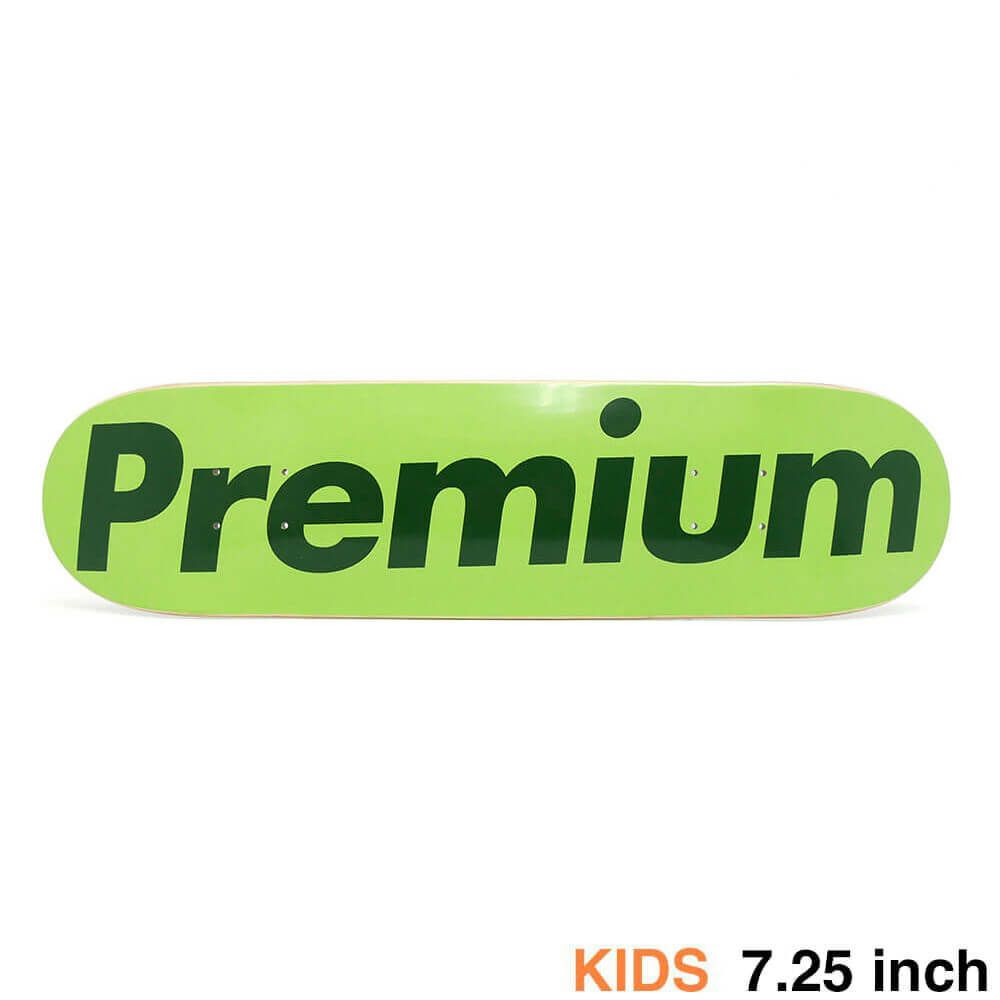 PREMIUM DECK プレミアム デッキ（子供用） TEAM SUPREMIUM PATTY GREEN 7.25 スケートボード スケボー