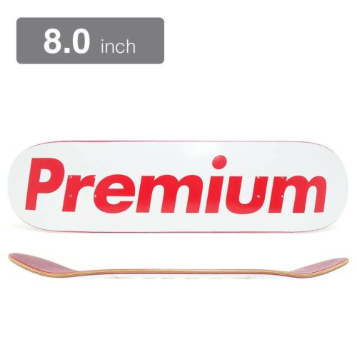 PREMIUM DECK プレミアム デッキ TEAM SUPREMIUM RED WINGS 8.0 スケートボード スケボー