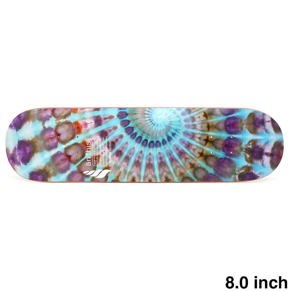 PREMIUM DECK プレミアム デッキ KOUSEI TOYOOKA ANTHISI ICE TIE-DYE AZTEC 8.0 スケートボード スケボー
