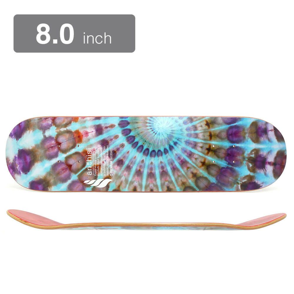 PREMIUM DECK プレミアム デッキ KOUSEI TOYOOKA ANTHISI ICE TIE-DYE AZTEC 8.0 スケートボード スケボー