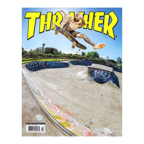 THRASHER MAGAZINE スラッシャー 雑誌 2025年2月号 スケートボード スケボー