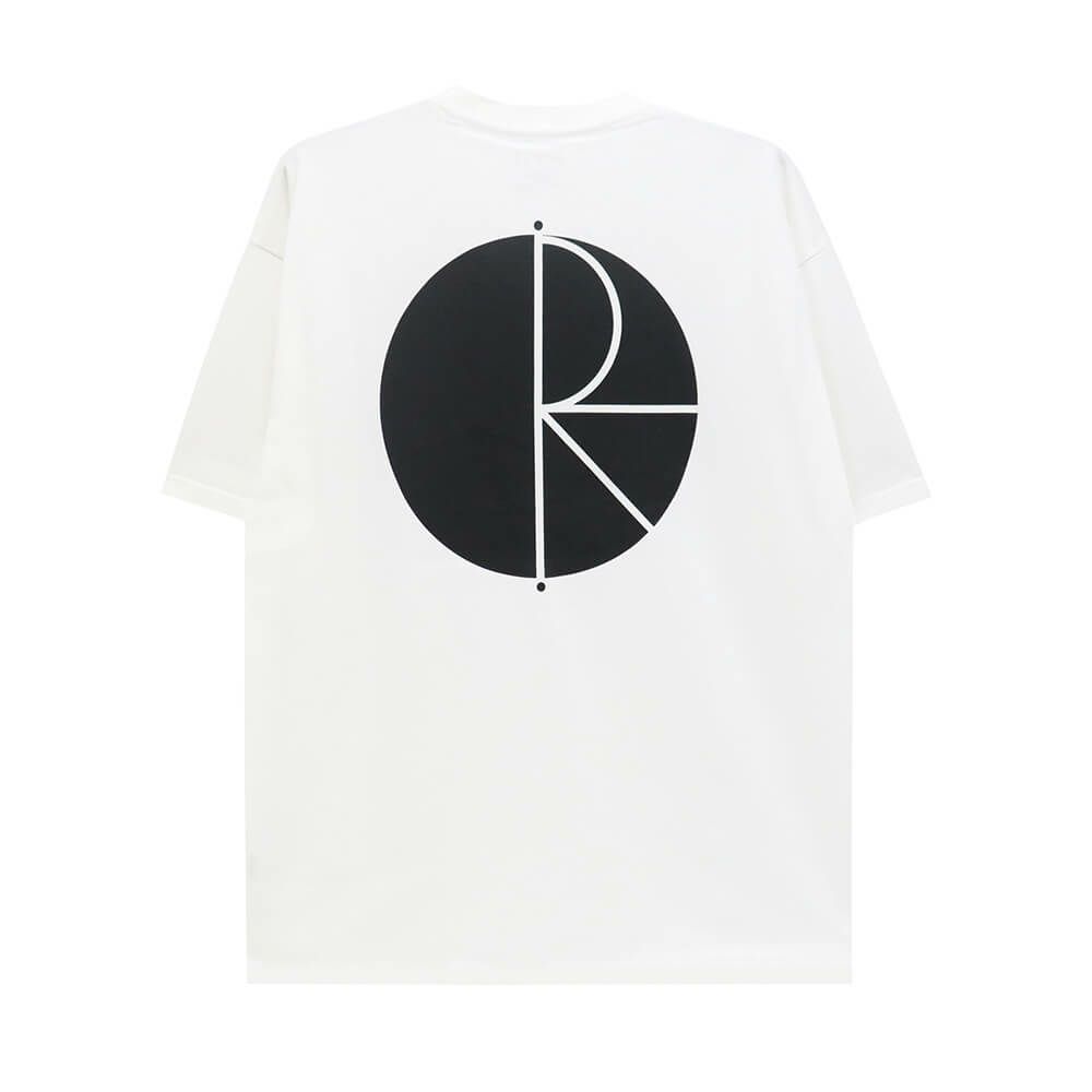 POLAR T-SHIRT ポーラー Tシャツ FILL LOGO WHITE スケートボード スケボー 