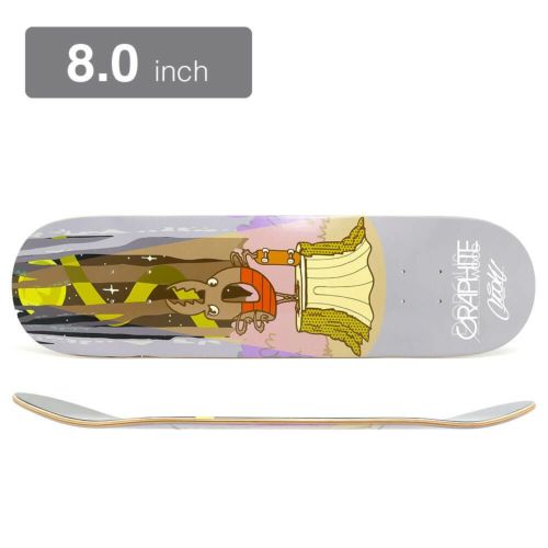 DORCUS DECK ドーカス デッキ TEAM Mr.DOO MOON LIGHT CRUISE BLACK 8.0 スケートボード スケボー