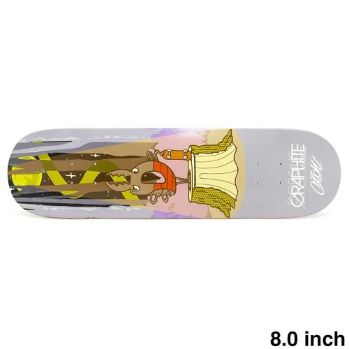 DORCUS DECK ドーカス デッキ TEAM Mr.DOO MOON LIGHT CRUISE BLACK 8.0 スケートボード スケボー