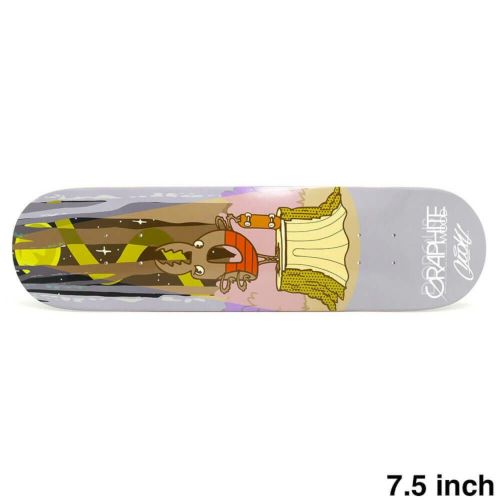 DORCUS DECK ドーカス デッキ TEAM Mr.DOO MOON LIGHT CRUISE BLACK 7.5 スケートボード スケボー