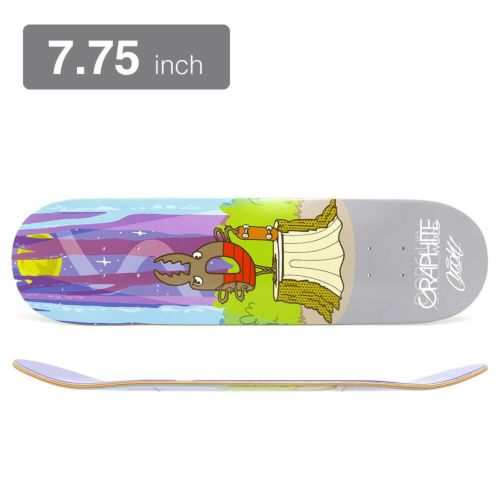 DORCUS DECK ドーカス デッキ TEAM Mr.DOO MOON LIGHT CRUISE PURPLE 7.75 スケートボード スケボー