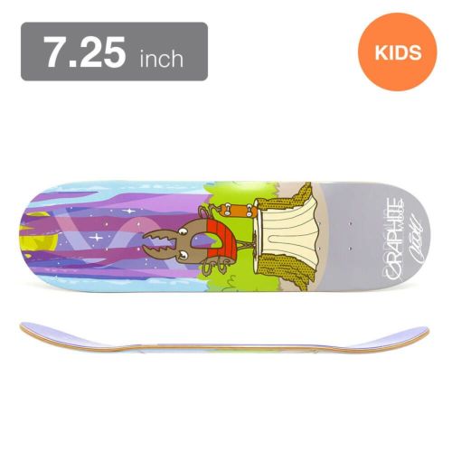 DORCUS DECK ドーカス デッキ（子供用） TEAM Mr.DOO MOON LIGHT CRUISE PURPLE 7.25 ...