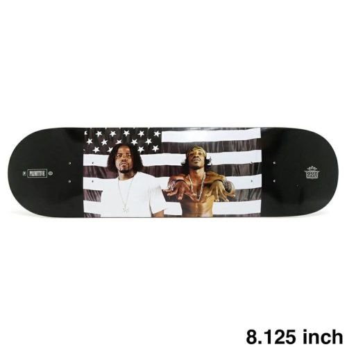 PRIMITIVE DECK プリミティブ デッキ TEAM STRIPES 8.125（OUTKAST） スケートボード スケボー