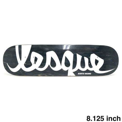 LESQUE DECK レスケ デッキ KENYA OKUNO BLACK STAIN 8.125 スケートボード スケボー