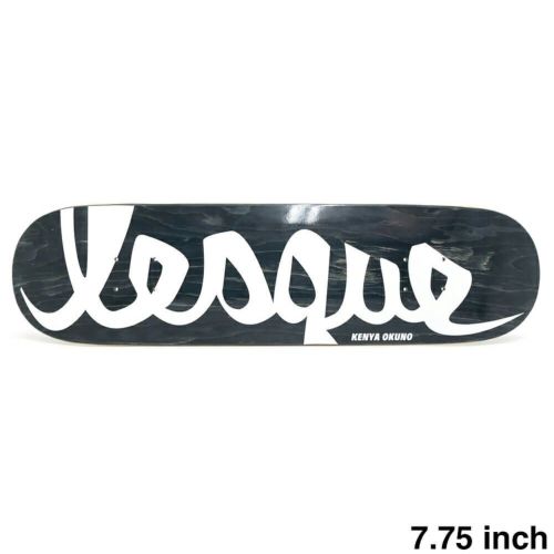 LESQUE DECK レスケ デッキ KENYA OKUNO BLACK STAIN 7.75 スケートボード スケボー