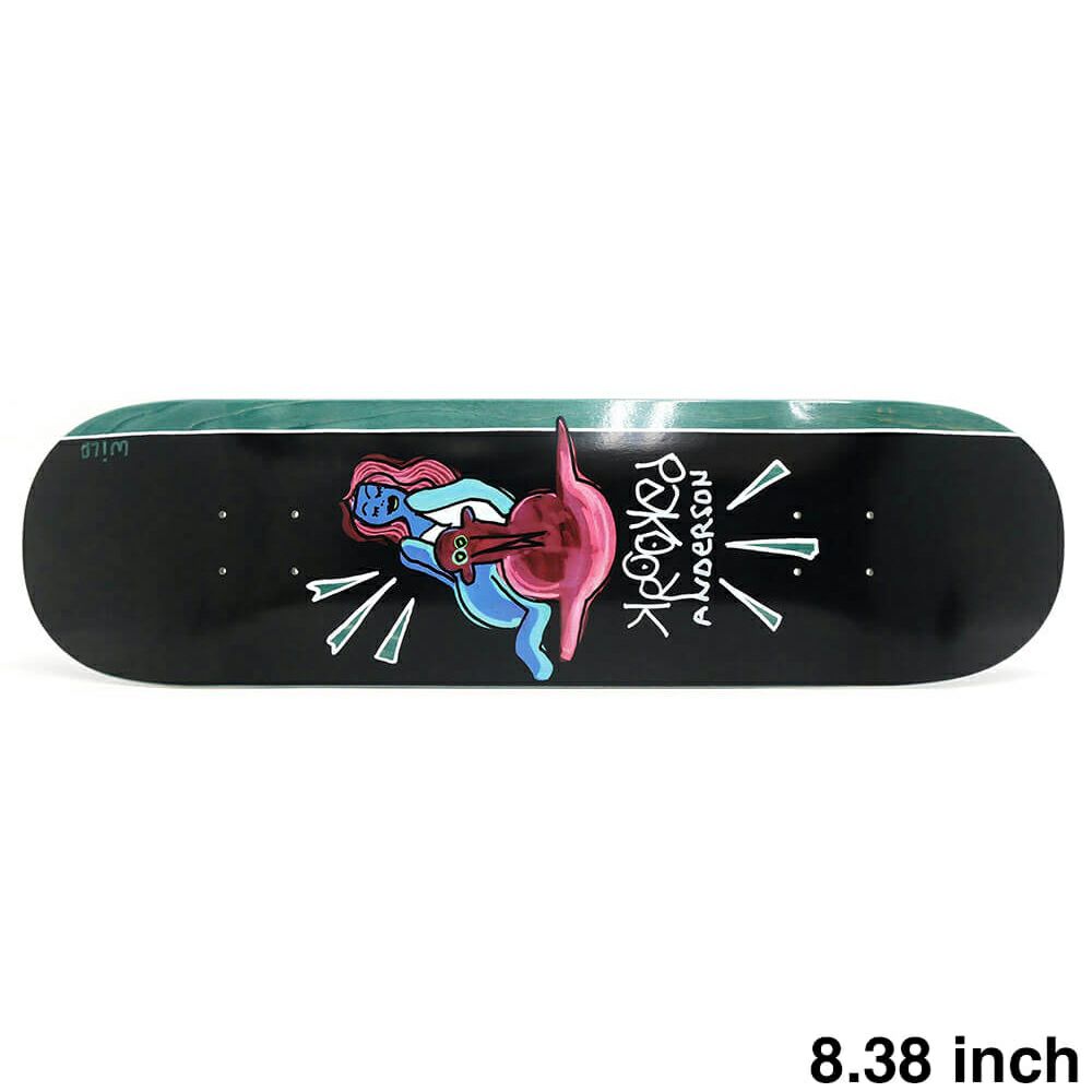 KROOKED DECK クルキッド デッキ MIKE ANDERSON SEA BIRD 8.38 スケートボード スケボー