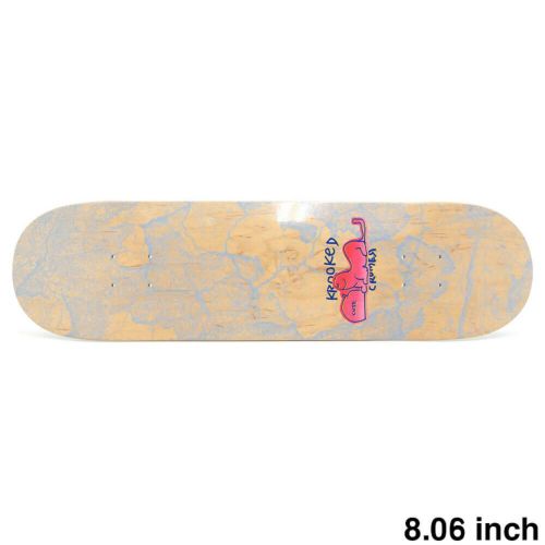 KROOKED DECK クルキッド デッキ BRAD CROMER CUTE CAT 8.06 スケートボード スケボー