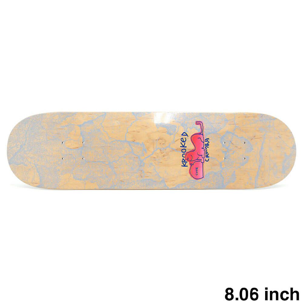 KROOKED DECK クルキッド デッキ BRAD CROMER CUTE CAT 8.06 スケートボード スケボー
