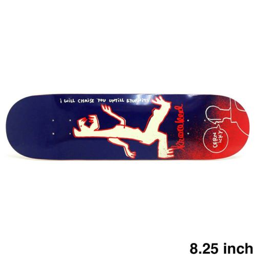KROOKED DECK クルキッド デッキ EDDIE CERNICKY ETURNITY 8.25 スケートボード スケボー