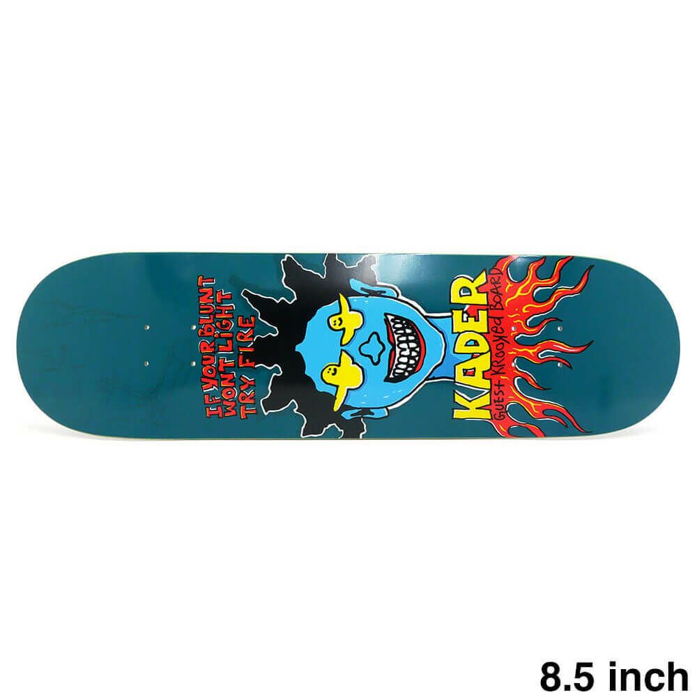 KROOKED DECK クルキッド デッキ KADER SYLLA GUEST BOARD 8.5 スケートボード スケボー