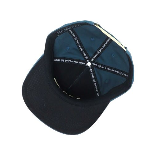 KROOKED CAP クルキッド キャップ NEW TRICKS SNAPBACK SLATE スケートボード スケボー 3