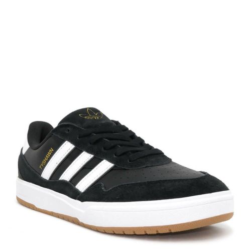 ADIDAS SHOES アディダス シューズ スニーカー TYSHAWN II JI0846 BLACK/WHITE/GUM スケートボード スケボー