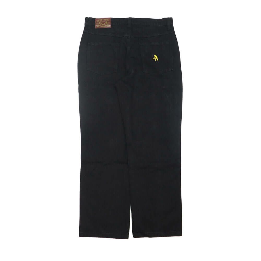 Pass~Port Workers Club Jean Pant - Faded Washed Black
