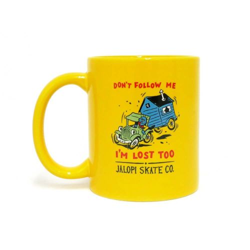 ANTIHERO MUG CUP アンチヒーロー マグカップ JALOPI LOST COFFEE MUG YELLOW スケートボード スケボー