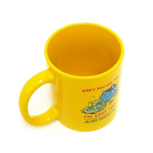 ANTIHERO MUG CUP アンチヒーロー マグカップ JALOPI LOST COFFEE MUG YELLOW スケートボード スケボー　1