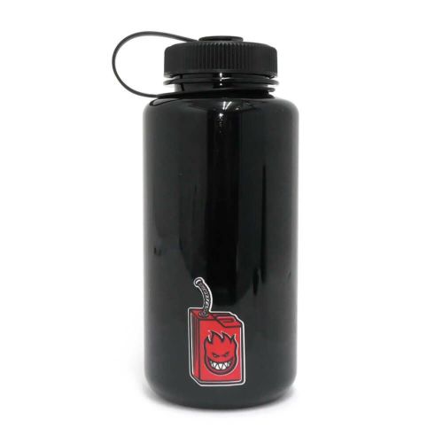 SPITFIRE WATER BOTTLE スピットファイヤー ウォーターボトル DEMONSEED SCRIPT WATER BOTTLE BLACK スケートボード スケボー 1