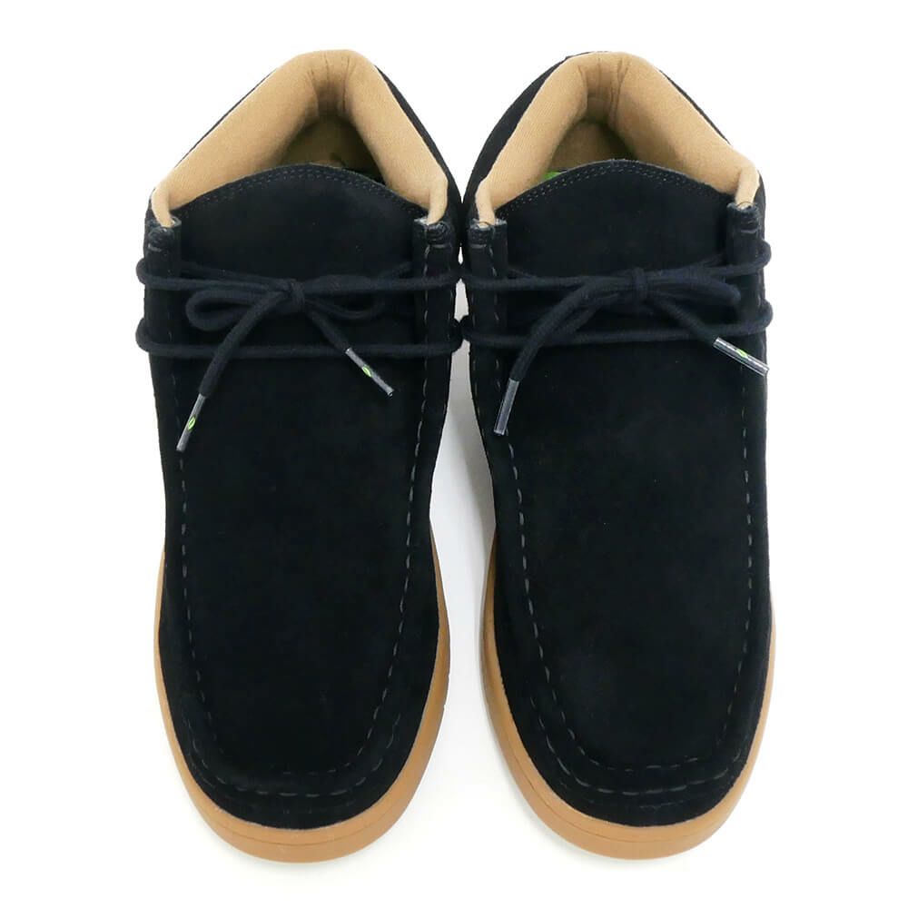 BEAUTIFUL PLANET SHOES ビューティフルプラネット シューズ スニーカー CATALYST BLACK/GUM スケートボード スケボー 01