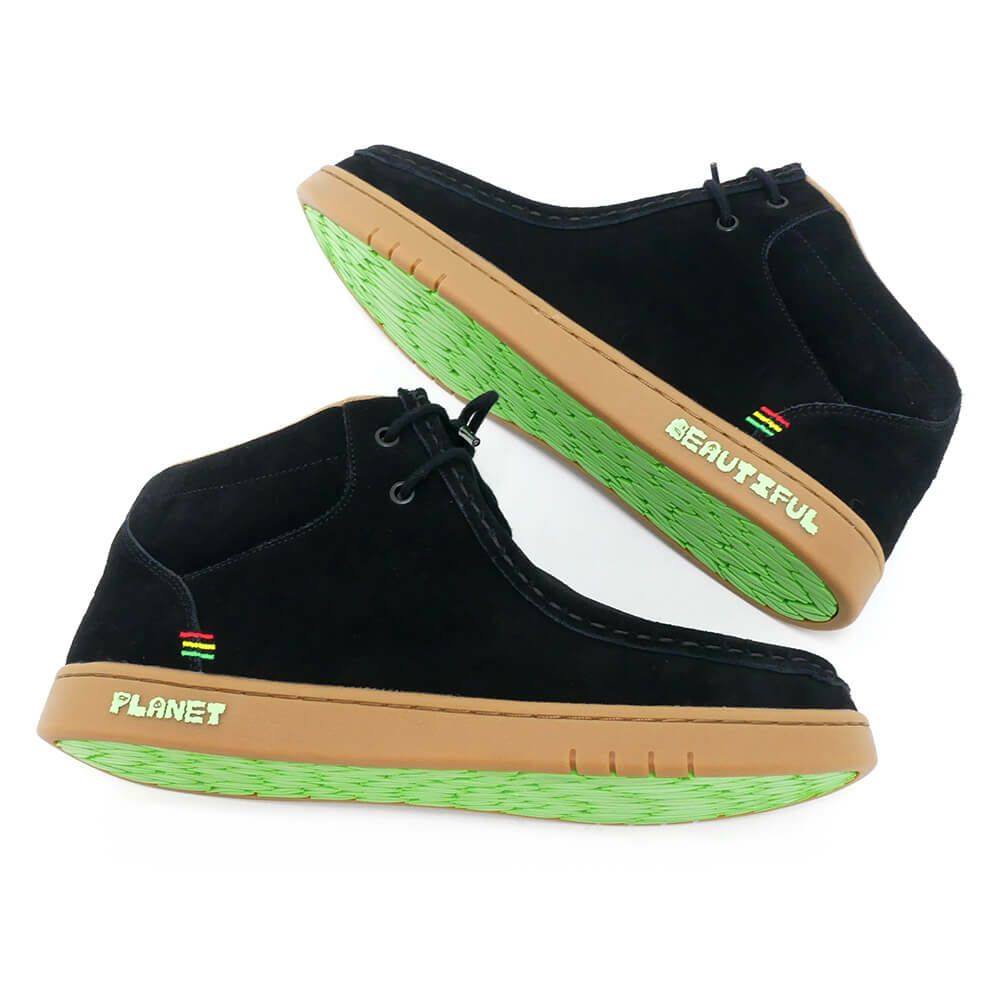 BEAUTIFUL PLANET SHOES ビューティフルプラネット シューズ スニーカー CATALYST BLACK/GUM スケートボード スケボー 04