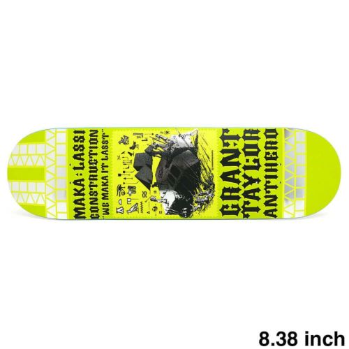 ANTIHERO DECK アンチヒーロー デッキ GRANT TAYLOR MAKALASSI CONSTRUCTION 8.38 スケートボード スケボー