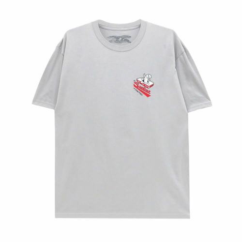 ANTIHERO T-SHIRT アンチヒーロー Tシャツ THE SARDINE SILVER スケートボード スケボー 1