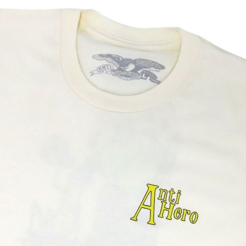 ANTIHERO T-SHIRT アンチヒーロー Tシャツ ROACH AND TOAD CREAM スケートボード スケボー 2